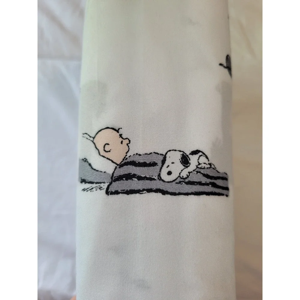 Peanuts Snoopy FULL Bed Sheet Set Woodstock Charlie Brown Linus Peppermint Patty